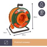 TUINHASPEL 50 M - 3G1.5 SCHUKO (EGCR50N2-G)