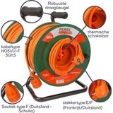 TUINHASPEL 50 M - 3G1.5 SCHUKO (EGCR50N2-G)