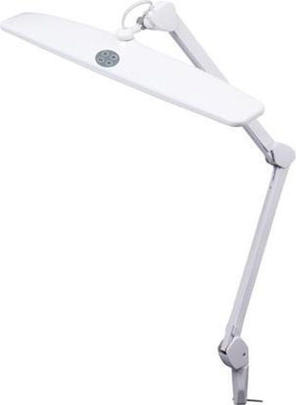 Velleman - Verstelbare Bureaulamp - Klem - Flexibele Zwenkarm - 21W - 6500K
