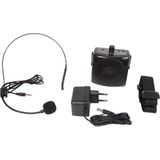 HQ-Power Draagbare Stemversterke - met Headset en Draagrie - 5  - Zwart