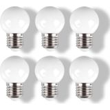HQ-Power - Ledlamp - Warmwit - 0.6 W - 6 Stuks