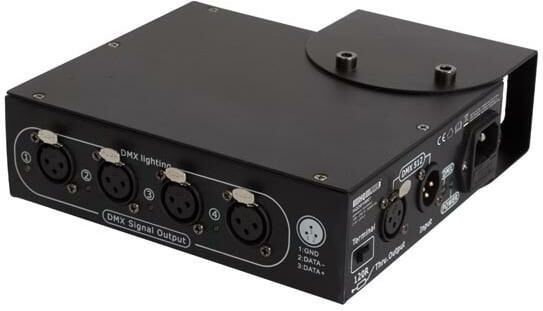 HQ-Power 4-weg DMX-splitter - compacte behuizing