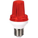 HQ-Power MINI LEDFLITSLAMP - E27 - 3 W - ROOD