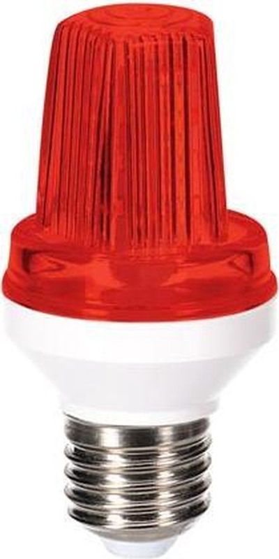 HQ-Power MINI LEDFLITSLAMP - E27 - 3 W - ROOD