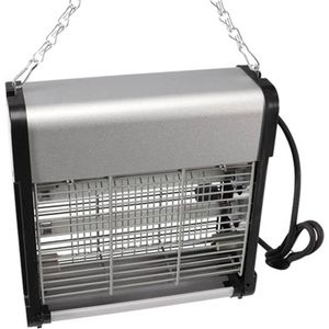 Perel Insectenverdelger, elektrisch, spanningsrooster 2800 V, uitneembare opvangbak, 30 m², metaal