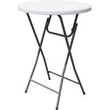 Perel Klaptafel, inklapbaar, weerbestendig, handgreep, hoog, maximaal 100 kg, wit - FP185N