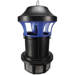 Insectenverdelger, elektrisch, uv-licht, ventilator, uitneembare opvangbak, 750 m², zwart