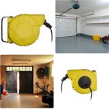 Perel - Kabelhaspel - Verlengkabel - 13 + 2 m - Geel - Kunststof