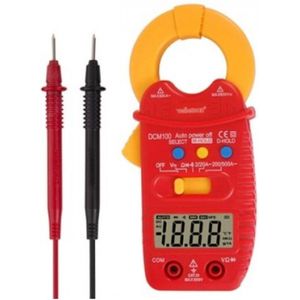 DIGITALE STROOMTANG - CAT III - 600 V - AC - MET DATA-HOLD FUNCTIE