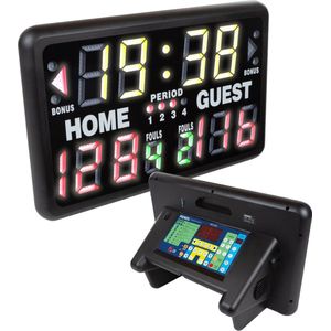 Perel Professioneel scorebord, sporttimer voor diverse sporten