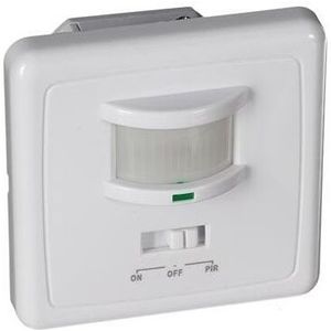 Perel Bewegingsmelde - PI - 9 M Detectieberei - 160° Detectiehoe - IP2 - Gebruik Binnenshui - Inbou