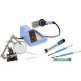 Velleman - Soldeerstation - Grijs - 40-48 W - 150-480 °C - Inclusief Derde Hand en Desoldeerpomp