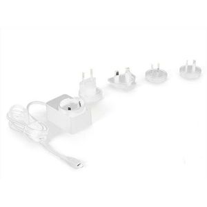 UNIVERSELE LADER MET MICRO-USB-AANSLUITING - 5 VDC - 2.5 A - met 4 reisstekkers (PSS6EUSB38WT)