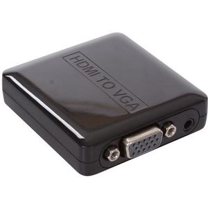 HDMI NAAR VGA ADAPTER + AUDIO (HQM111C)