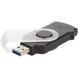 Velleman - HQM122C - USB 3.0 - Zwart - SD/microSD-Kaartlezer