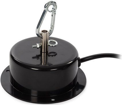 HQ-Power Motor voor spiegelbol, 3 tpm, zwart
