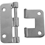 HQ-Power - Scharnier - 58 x 46 mm - Metaal - Set van 10 stuks