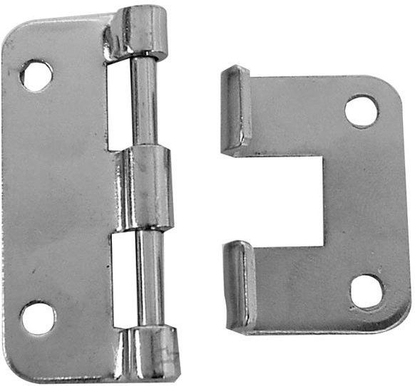 HQ-Power - Scharnier - 58 x 46 mm - Metaal - Set van 10 stuks