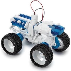 Educatieve bouwkit, terreinauto, aangedreven door zout water, speelgoedrobot, STEM constructiespeelgoed
