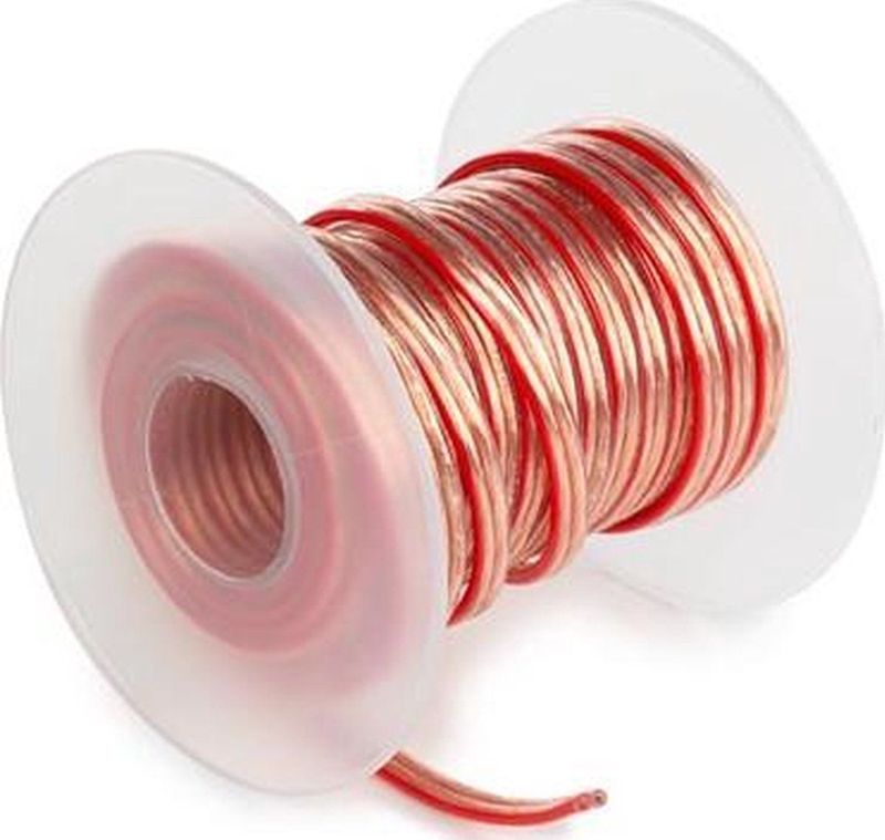 HQ-Power - Luidsprekerkabel - Transparant - OFC - 20 m - 2 x 1.50 mm²