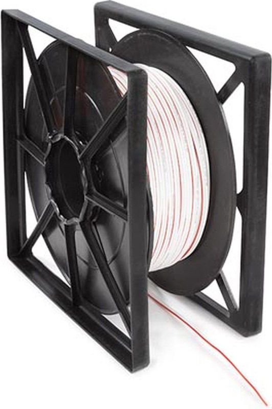 HQ-Power - Luidsprekerkabel - Wit - OFC - 2 x 0.75 mm² - 100 m