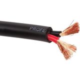 HQ-Power - Luidsprekerkabel - Zwart - OFC - 2 x 1.50 mm² - 100 m