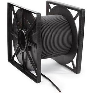 HQ-Power Luidsprekerkabel, OFC, 2 x 1.50 mm², 100 m, zwart, perfect voor geluidsoverdracht