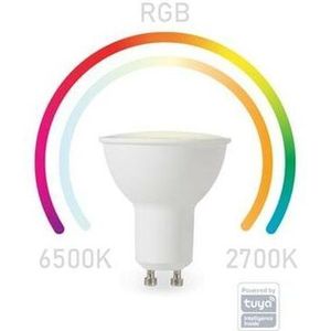 SMART WIFI RGB-LAMP - KOUDWIT & WARMWIT - GU10 (SMART1202)