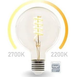 Perel SMART WIFI-LEDLAMP - WARMWIT & INTENS WARMWIT - E27 - G125