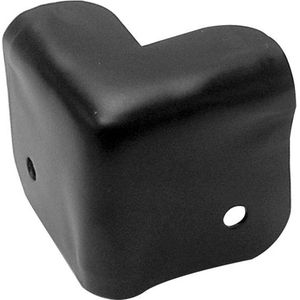 HQ-POWER HQAC1023 BESCHERMING VOOR LUIDSPREKERBEHUIZING, ZWART METAAL, 38 x 38mm x 90°