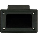 HQ-Power - Handvat - Zwart - Kunststof - Rechthoekig