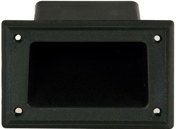 HQ-Power - Handvat - Zwart - Kunststof - Rechthoekig