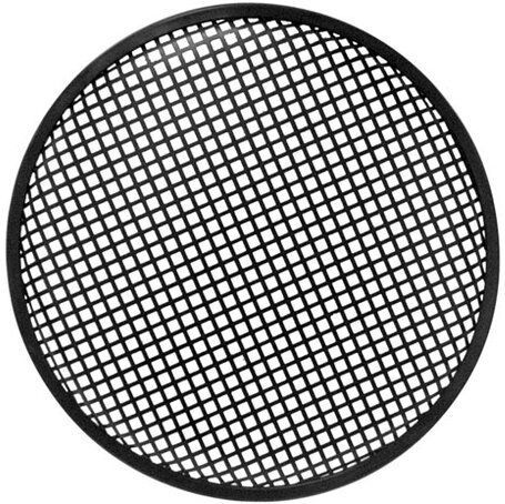 Luidsprekerrooster - 12" - Zwart - Metaal