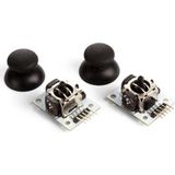 Whadda Joystick-module Xy 47 X 25 X 32 Mm Staal Zwart 2 Stuks
