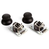 Whadda Joystick-module Xy 47 X 25 X 32 Mm Staal Zwart 2 Stuks