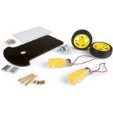 Whadda - Kit Met 2-Wielig Motorframe - Bouwset - Voor Robotica en Elektronica