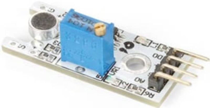 Whadda Microfoon-geluidssensor, 3.3-5 VDC, gevoeligheid 48-66 dB, wit