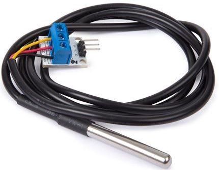 Whadda Temperatuursensor En Adapter Ds18b20 91 Cm Zwart 2-delig