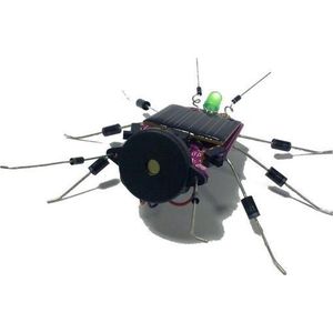 Whadda Educatieve soldeerkit, insect, krekel/glimworm, op zonne-energie