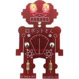 Whadda Soldeerkit, DIY, Madlab electronic kit, Mr. Robot, draagbare LED robot kit, leerzaam en leuk