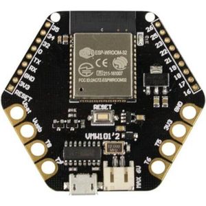 Whadda Ontwikkelbord Esp32 Wearable 56 X 50 X 7,5 Mm Zwart