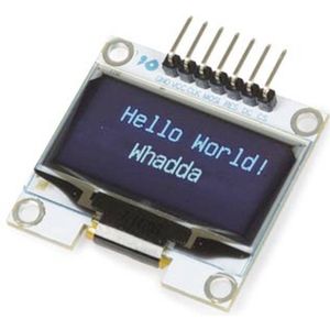 1.3" OLED-DISPLAY VOOR ARDUINO® (SH1106 DRIVER, SPI) (WPI437)"