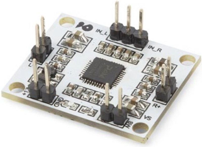 Velleman - PAM8610 Digitale Versterkermodule - Grijs - 2 x 10 W