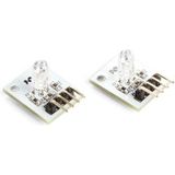 RGB Ledmodule - 2 Stuks - 5 VDC - 4-Pins Aansluiting
