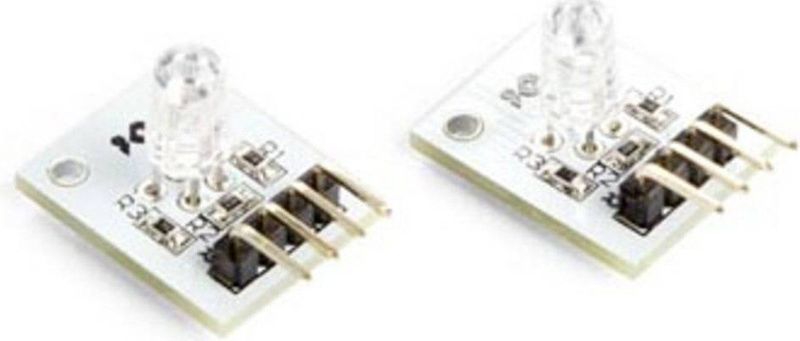 RGB Ledmodule - 2 Stuks - 5 VDC - 4-Pins Aansluiting