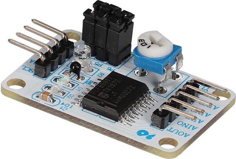 Velleman - WPM344 - AD/DA Converter Module - Blauw - CMOS - 8-Bit