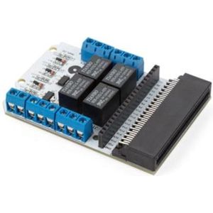Whadda Relaismodule 4-kanaals Microbit 57 X 80 Mm Wit