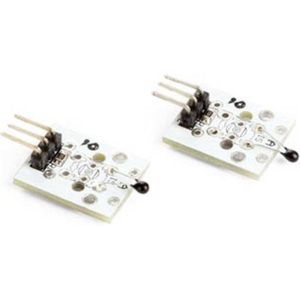 Temperatuursensor - Analoog - NTC - Wit - Nauwkeurigheid 0.5°C