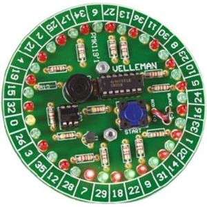 Whadda Soldeerkit, roulette, 37 leds