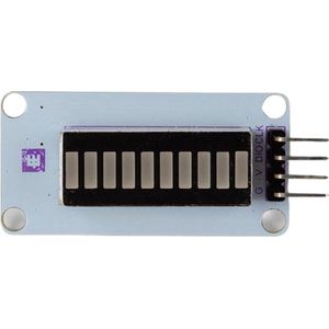 Whadda - Ledbar Weergavemodule - 10 Segmenten - 2 Stuks - Arduino Compatibel
